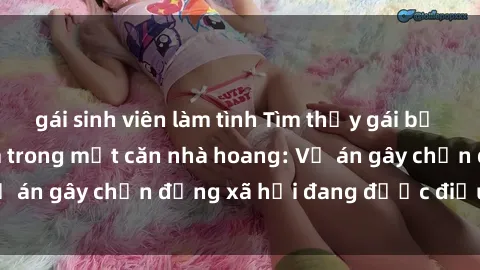 gái sinh viên làm tình Tìm thấy gái bị trói và bị hiếp dâm trong một căn nhà hoang: Vụ án gây chấn động xã hội đang được điều tra vào.